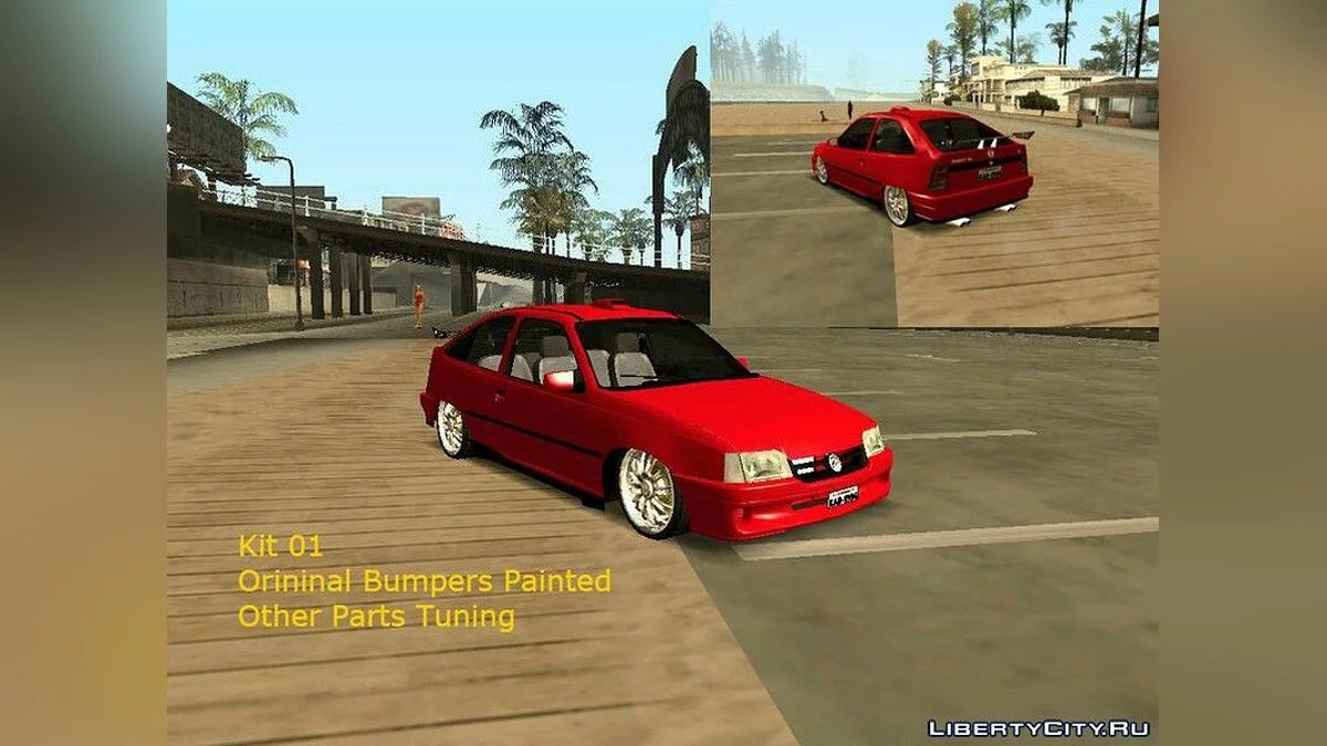 Chevrolet Kadett с возможностью тюнинга / GTA San Andreas