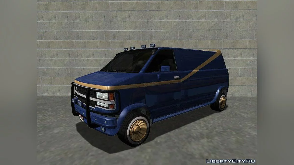 1999 Chevrolet Express G-20 Van A-Team v1.0 / GTA San Andreas