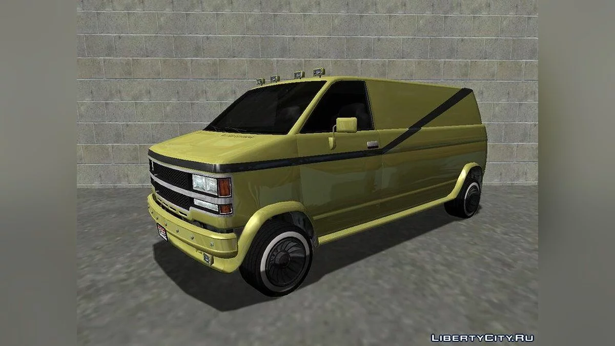 1999 Chevrolet Express G-20 Van A-Team v1.0 / GTA San Andreas