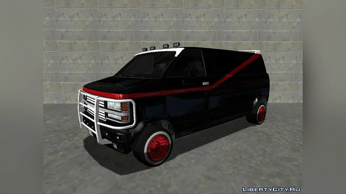 1999 Chevrolet Express G-20 Van A-Team v1.0 / GTA San Andreas