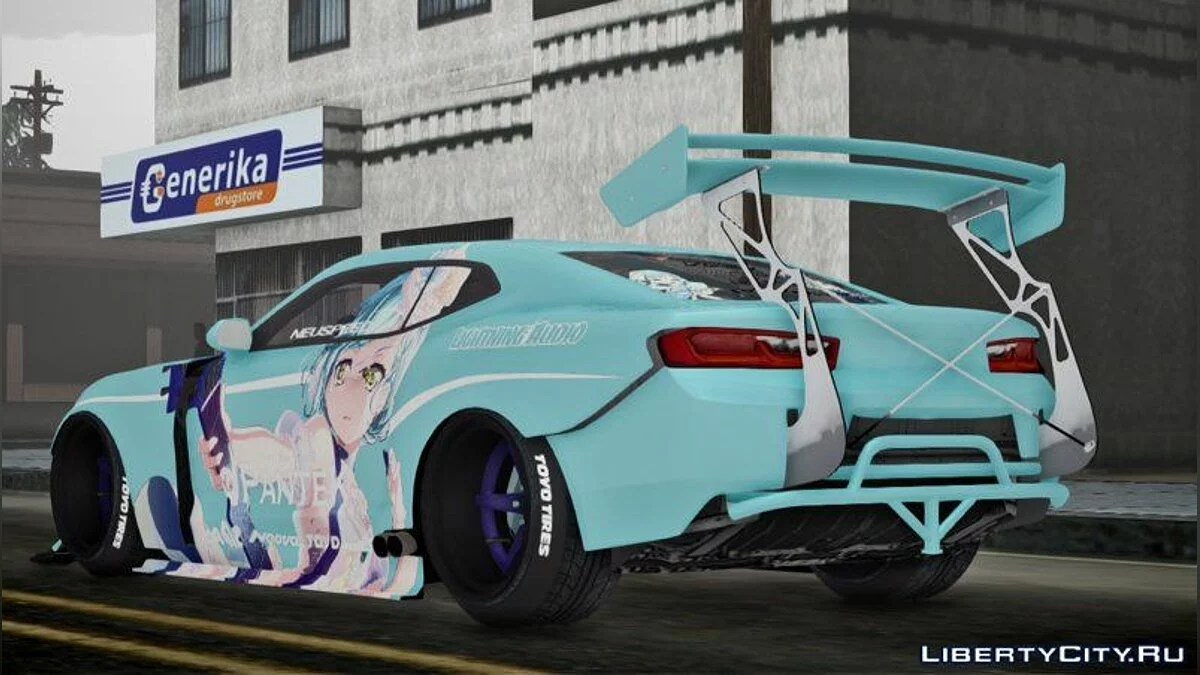 2017 Chevrolet Camaro SS Custom Kit / GTA San Andreas