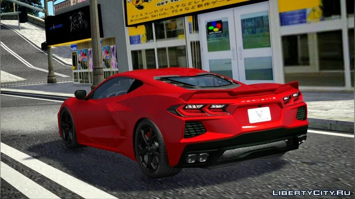 2020 Chevrolet Corvette C8 / GTA San Andreas