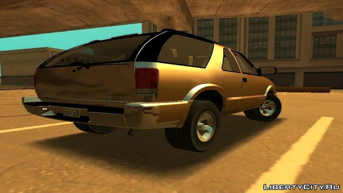 Chevrolet Blazer 2001 / GTA San Andreas
