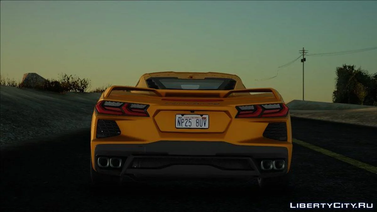 2019 Chevrolet Corvette C8 / GTA San Andreas