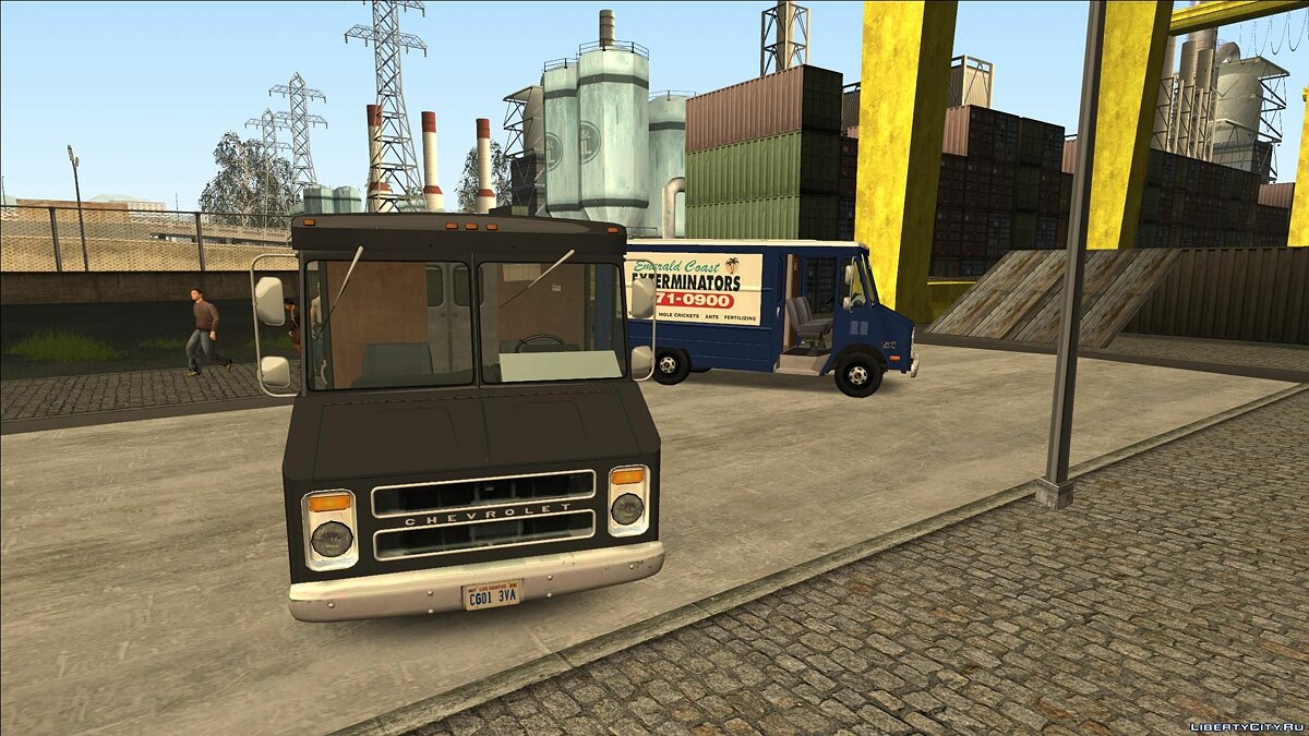 Скачать Chevrolet StepVan 30 1985 для GTA San Andreas