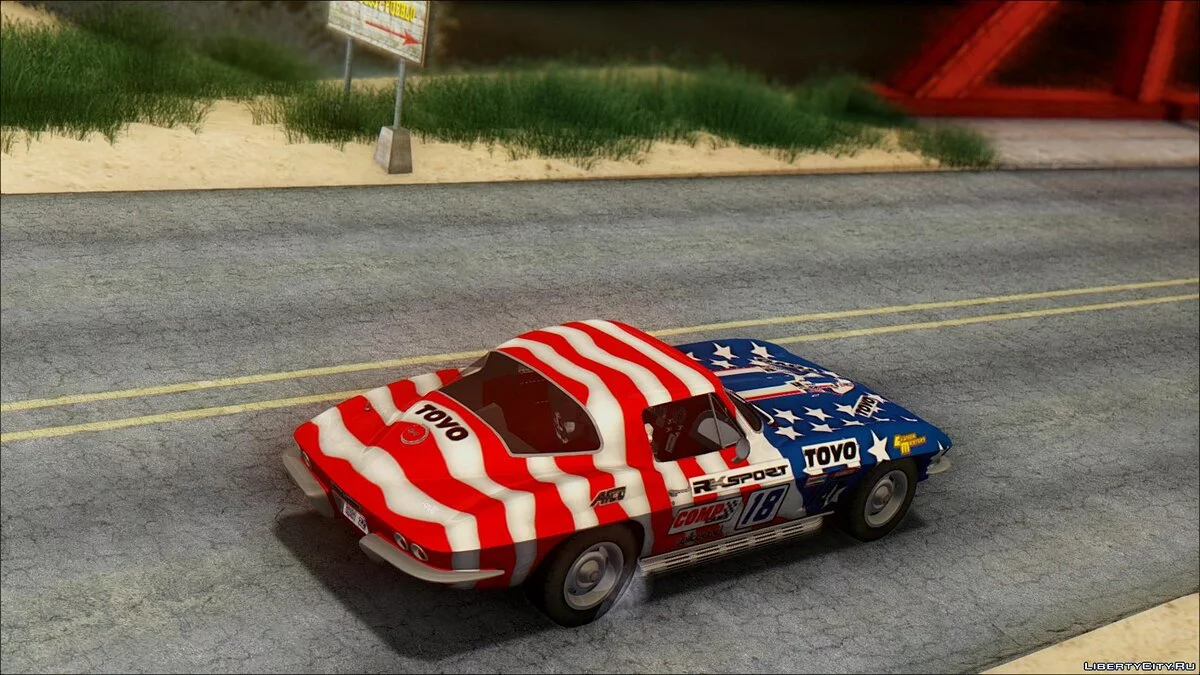 1967 Chevrolet Corvette C2 Stingray / GTA San Andreas