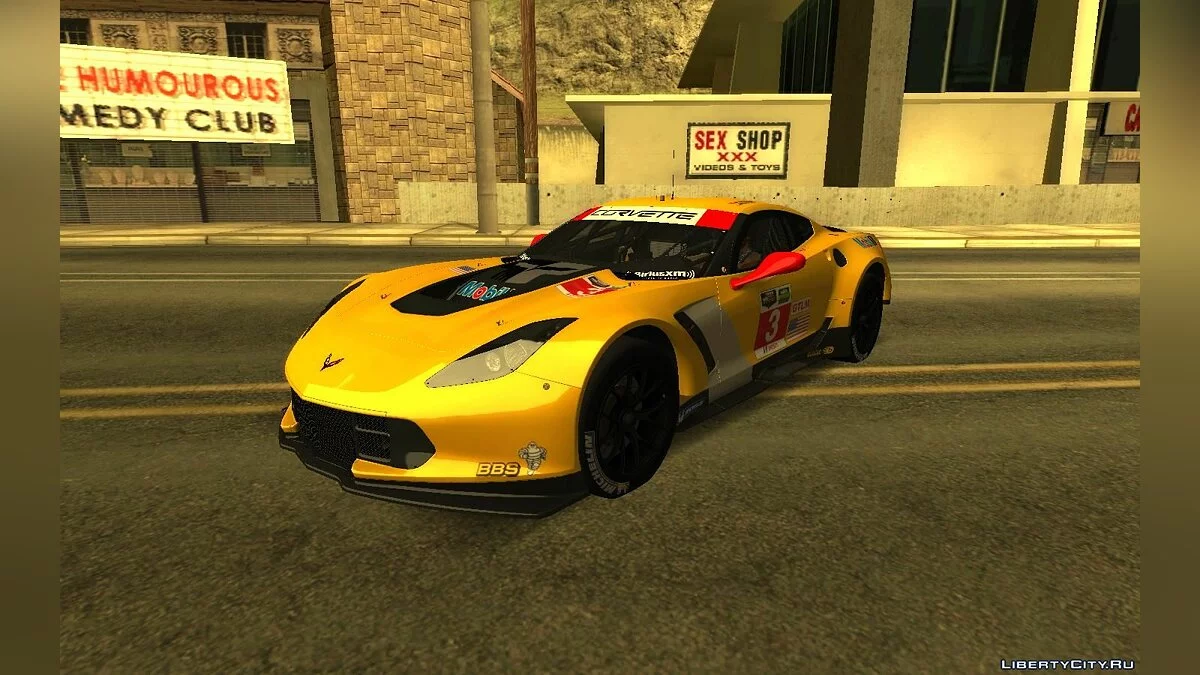 2014 Chevrolet Corvette C7R GTE / GTA San Andreas