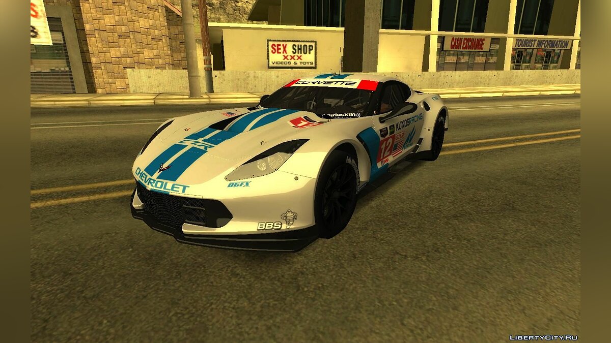 Скачать 2014 Chevrolet Corvette C7R GTE для GTA San Andreas