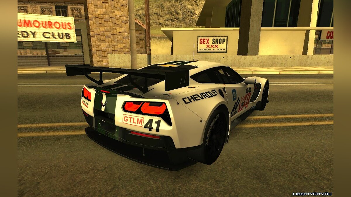 Скачать 2014 Chevrolet Corvette C7R GTE для GTA San Andreas