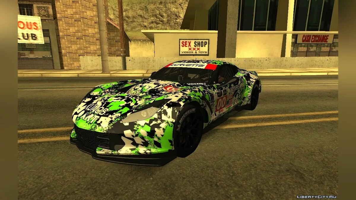 2014 Chevrolet Corvette C7R GTE / GTA San Andreas