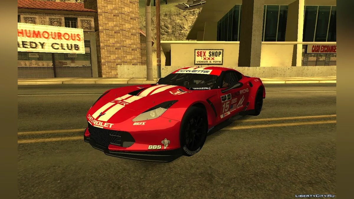 2014 Chevrolet Corvette C7R GTE / GTA San Andreas