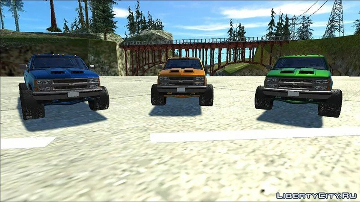 1992 Chevrolet Silverado Lifted / GTA San Andreas