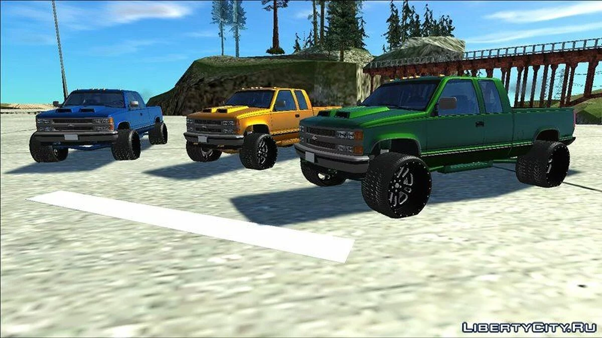 1992 Chevrolet Silverado Lifted / GTA San Andreas