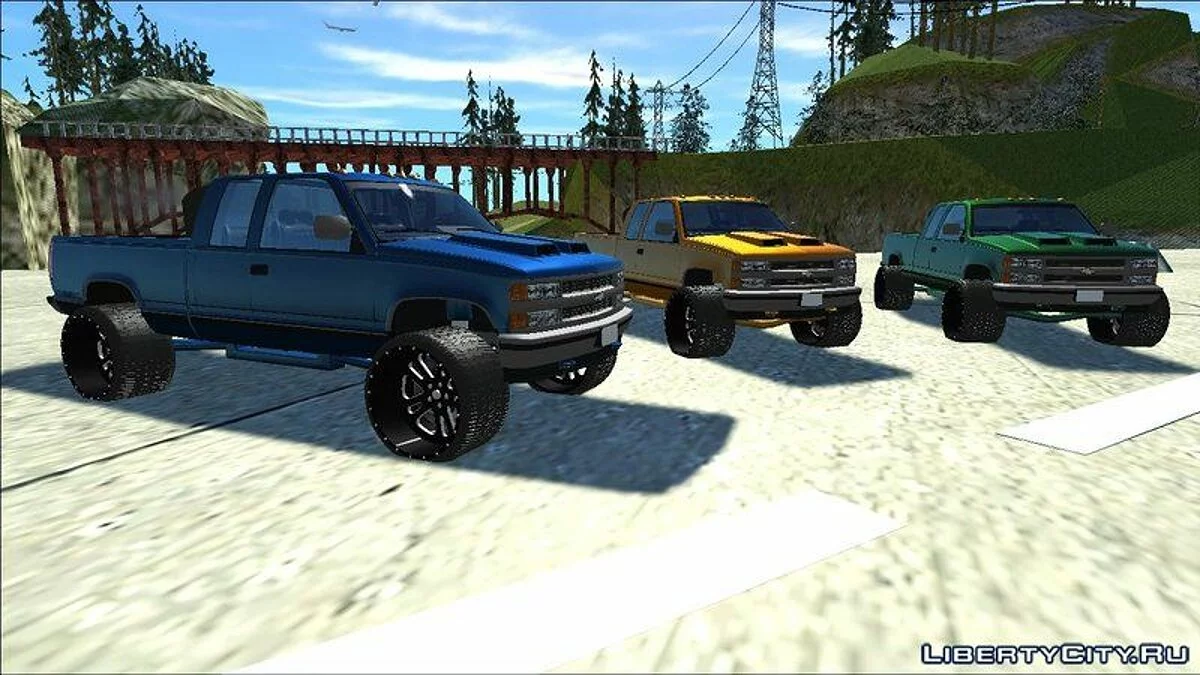 1992 Chevrolet Silverado Lifted / GTA San Andreas