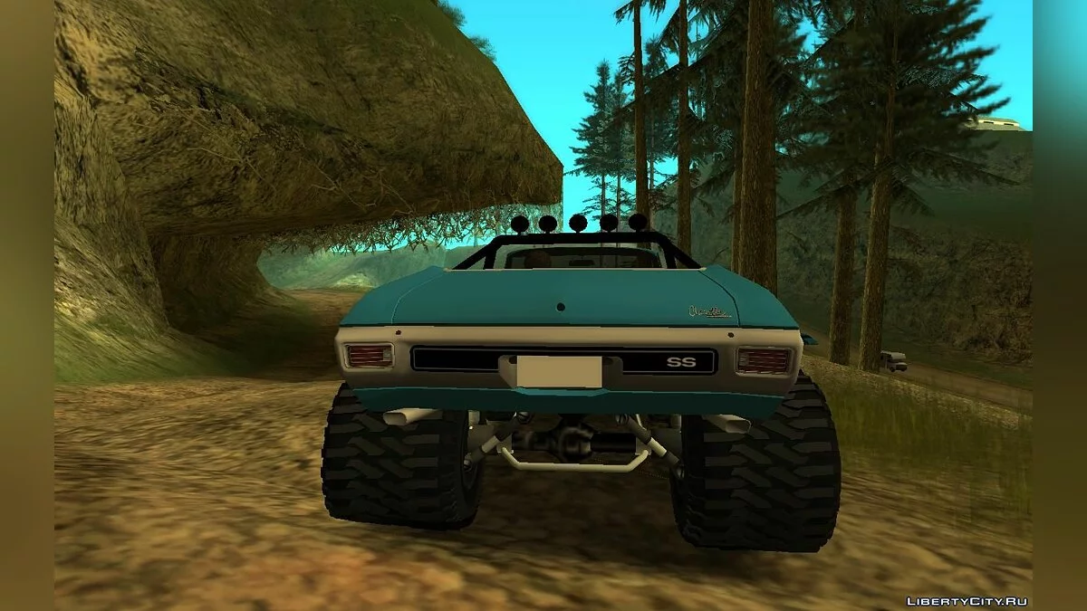 1970 Chevrolet Chevelle SS Cabrio Off Road / GTA San Andreas
