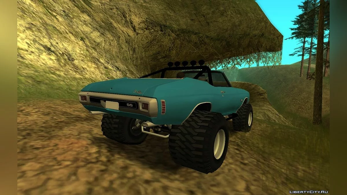 1970 Chevrolet Chevelle SS Cabrio Off Road / GTA San Andreas