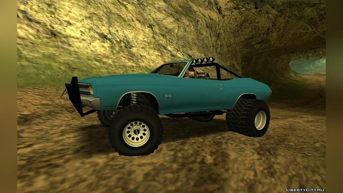 1970 Chevrolet Chevelle SS Cabrio Off Road / GTA San Andreas