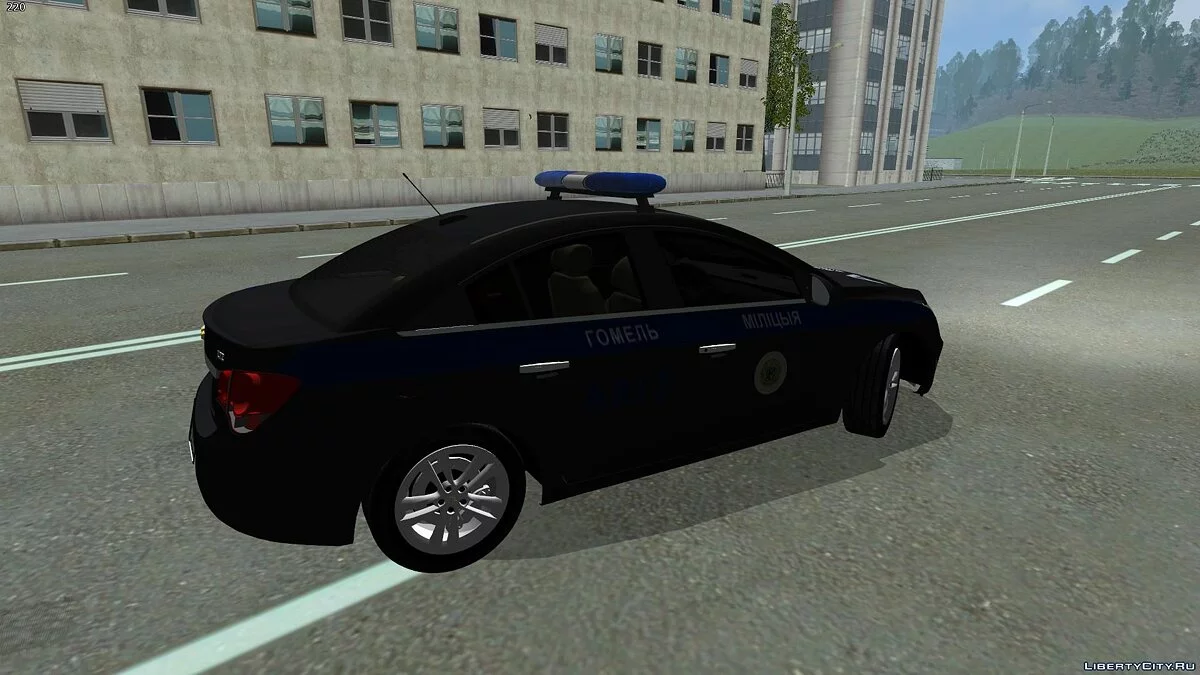 Chevrolet Cruze — департамент охраны МВД Республики Беларусь / GTA San Andreas