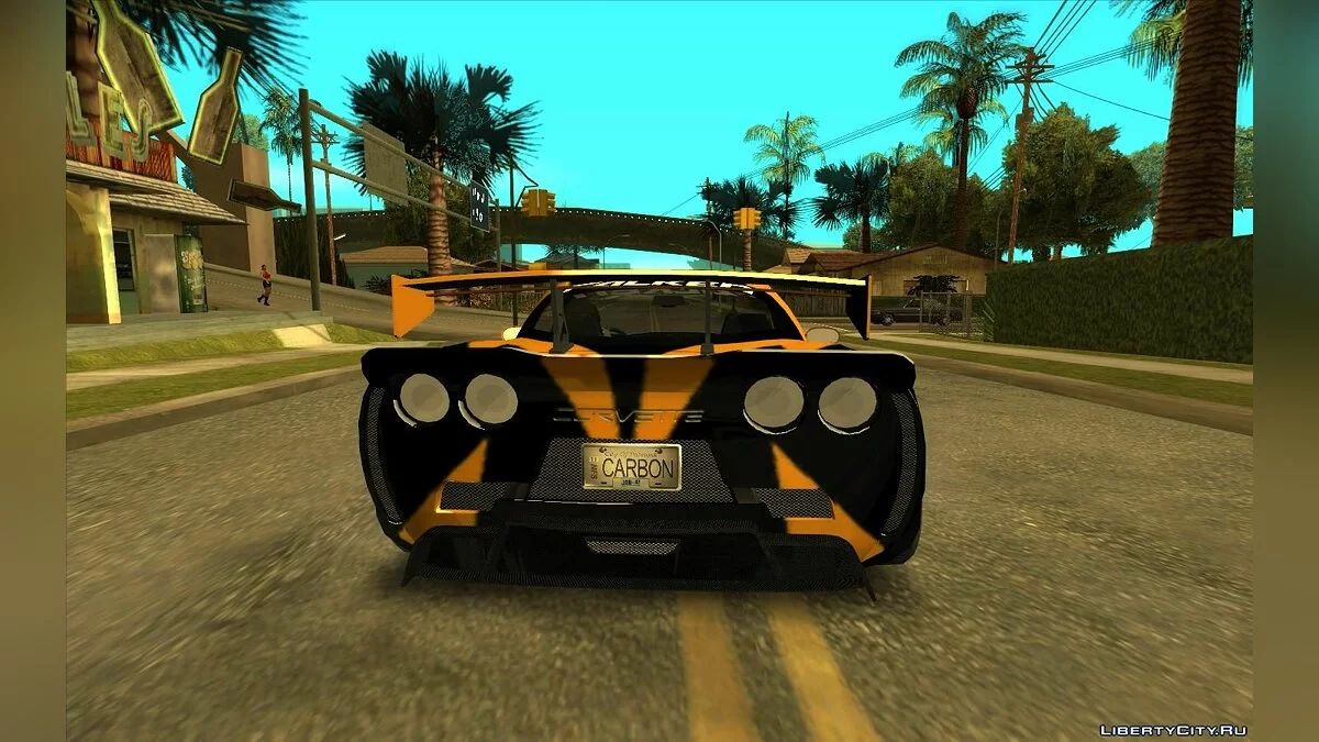 Cross's Corvette из NFS Carbon V2 / GTA San Andreas