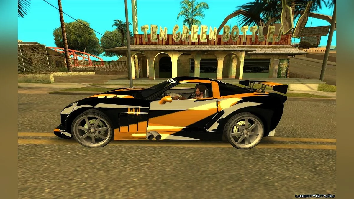 Cross's Corvette из NFS Carbon V2 / GTA San Andreas