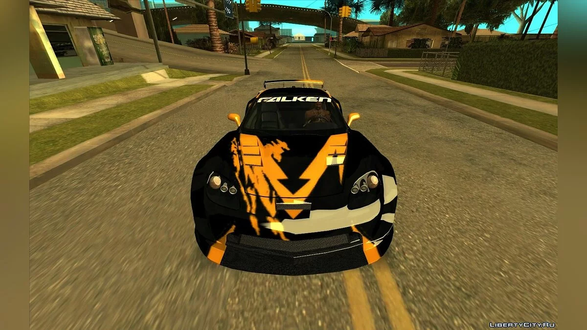Cross's Corvette из NFS Carbon V2 / GTA San Andreas