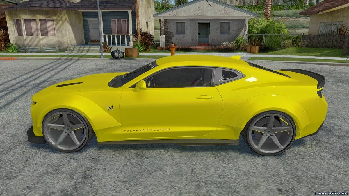 Chevrolet Camaro SS Customized by Alfa Six Designs / GTA San Andreas