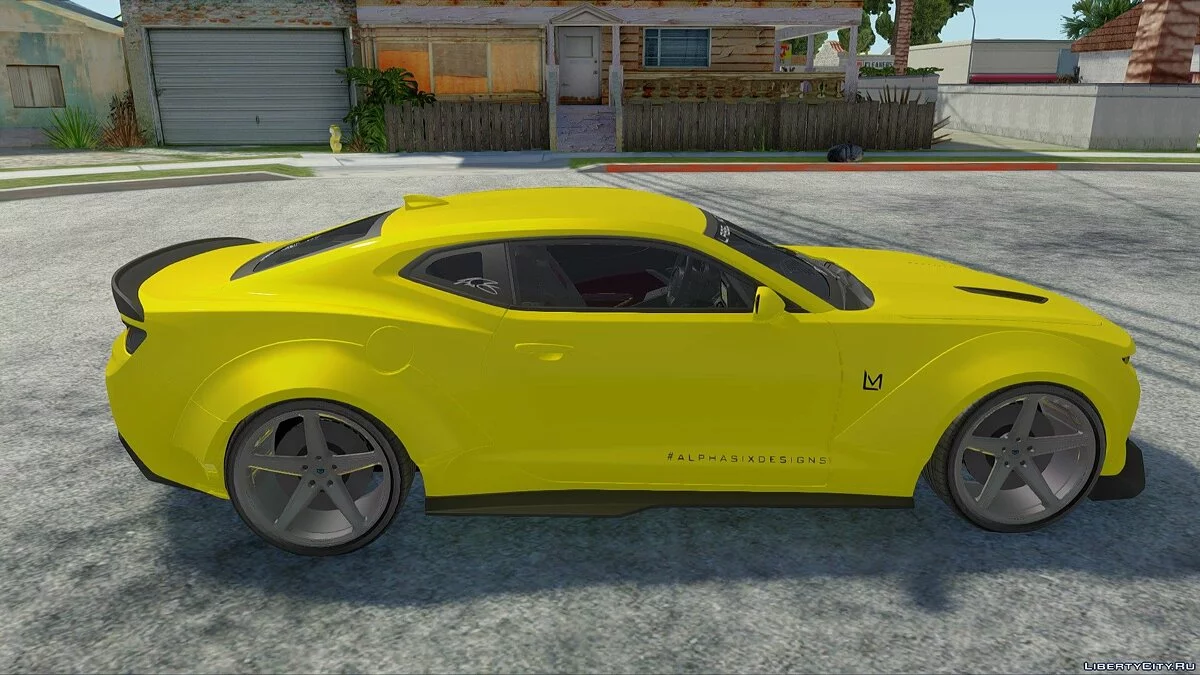 Chevrolet Camaro SS Customized by Alfa Six Designs / GTA San Andreas