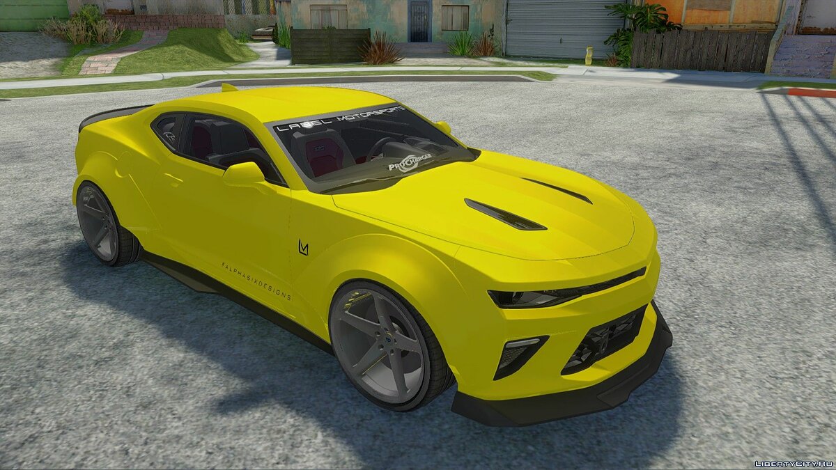 Скачать Chevrolet Camaro SS Customized by Alfa Six Designs для GTA San  Andreas