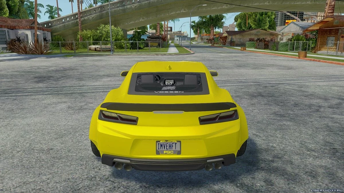 Chevrolet Camaro SS Customized by Alfa Six Designs / GTA San Andreas