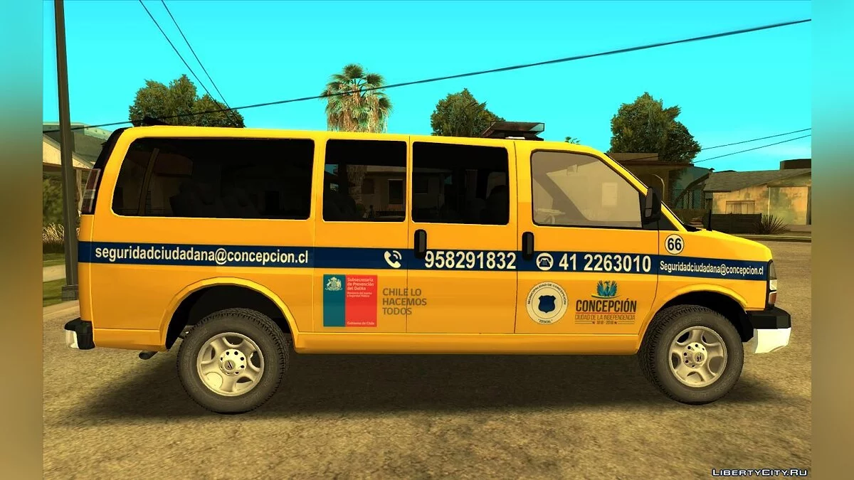 2010 Chevy Express City of Concepcion, Chile / GTA San Andreas
