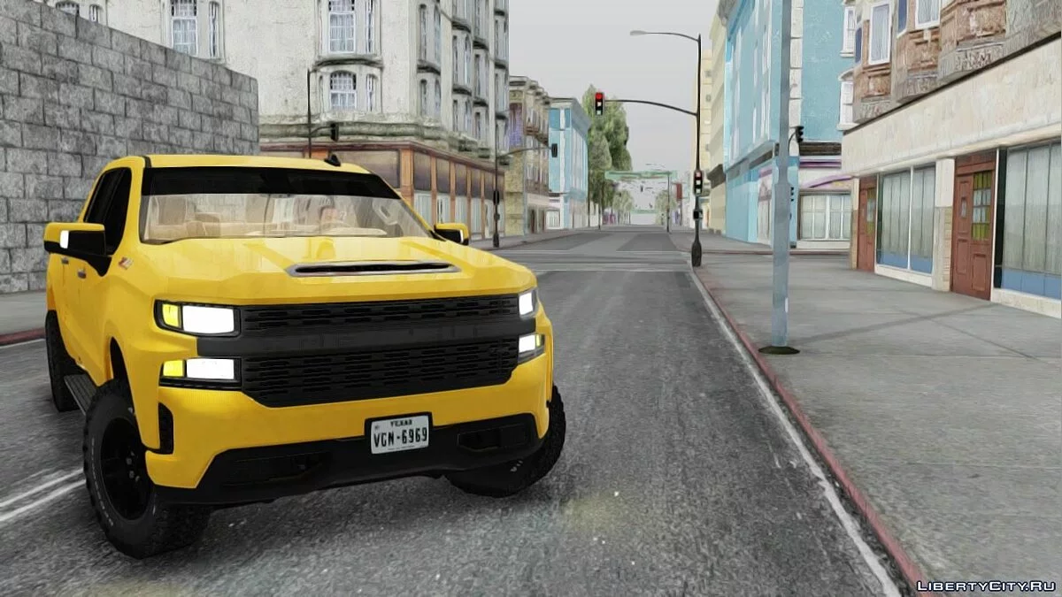 Chevrolet Silverado Trail Boss 2020 / GTA San Andreas