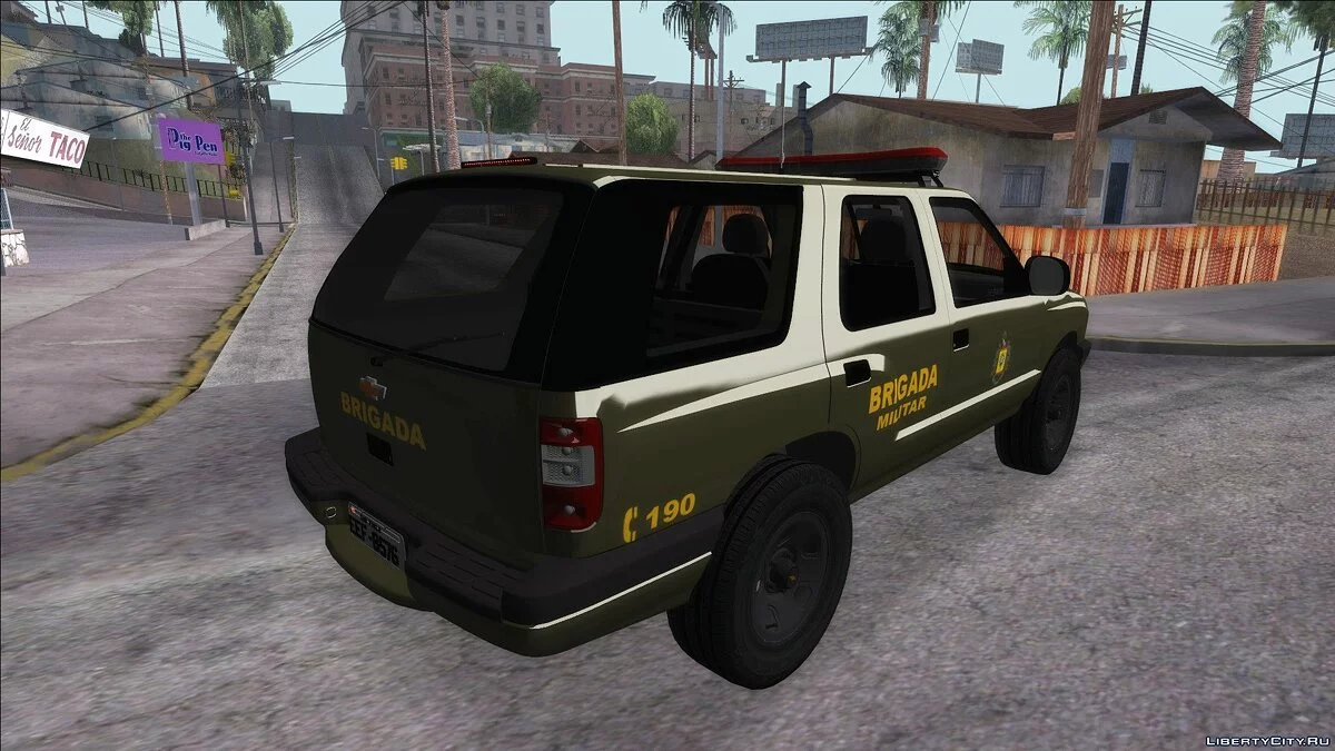 Chevrolet Blazer 2010 Brazilian Police / GTA San Andreas