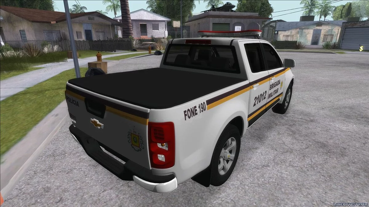 Chevrolet S-10 2017 Brigada Militar / GTA San Andreas