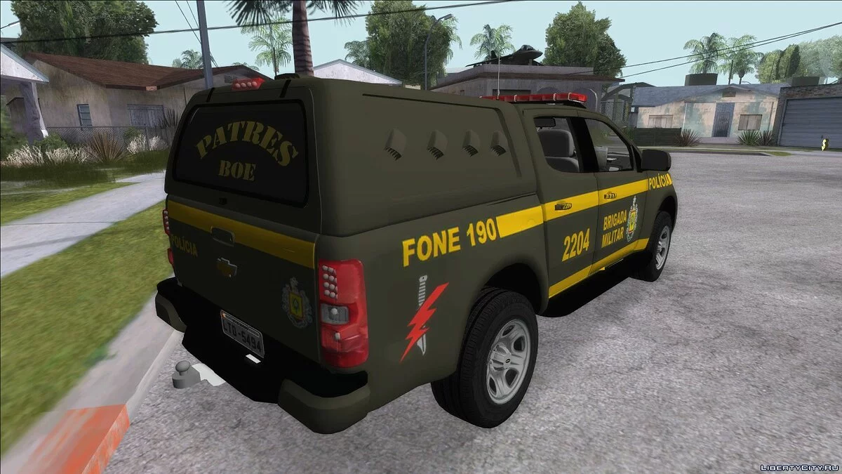 Chevrolet S-10 Patrulhas Especiais / GTA San Andreas