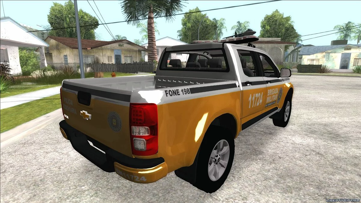 Chevrolet S10 (Brazilian Police) / GTA San Andreas