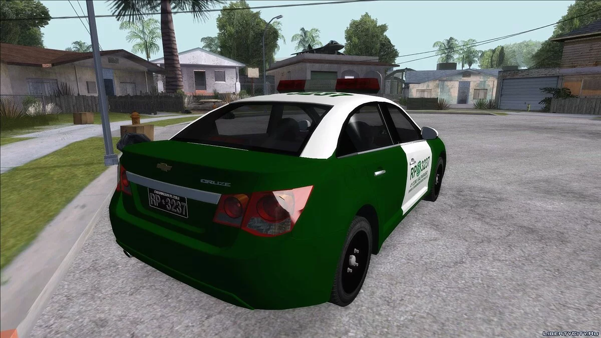 Chevrolet Cruze Carabineros Police / GTA San Andreas