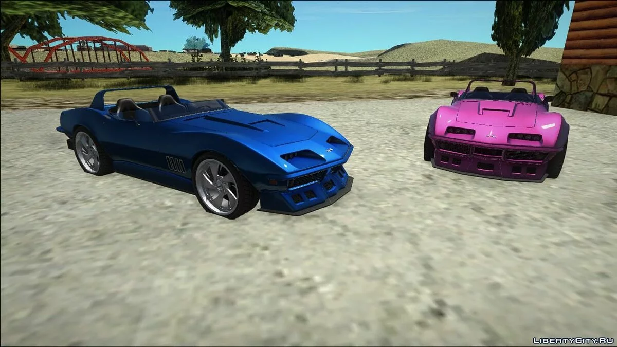 Chevrolet Corevette C3 Roadster Concept Custom / GTA San Andreas