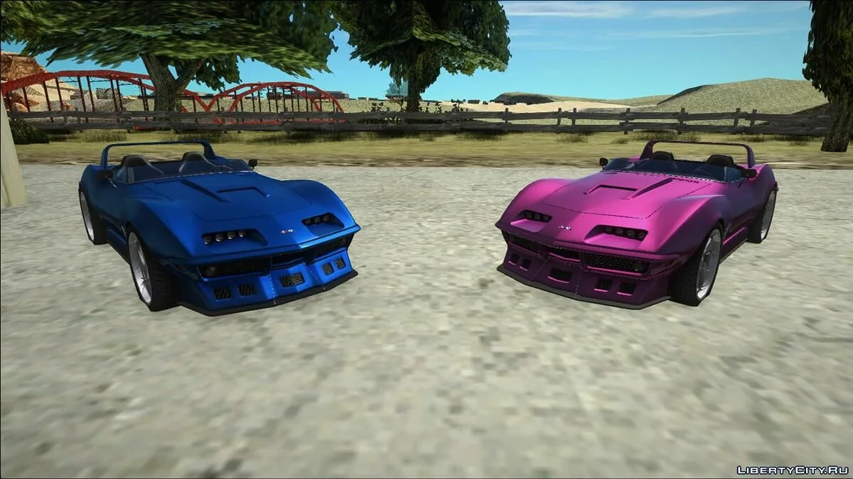 Chevrolet Corevette C3 Roadster Concept Custom / GTA San Andreas