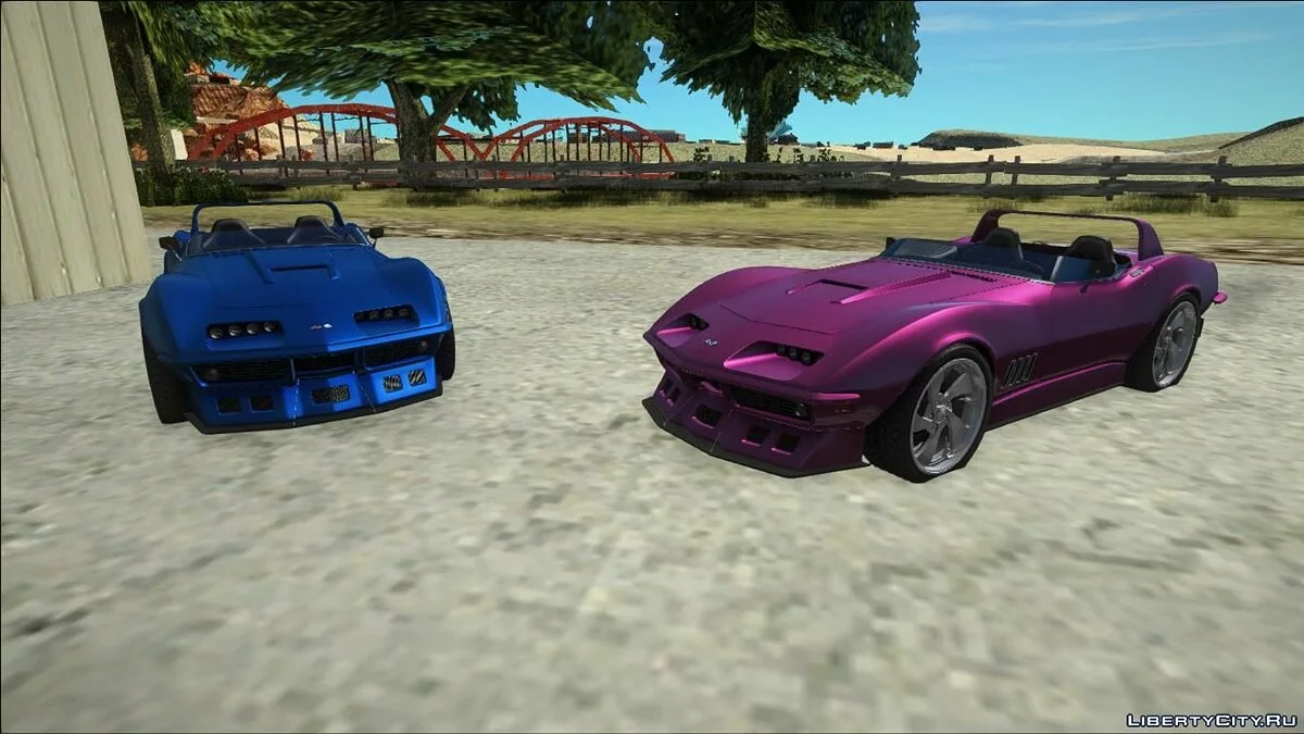 Chevrolet Corevette C3 Roadster Concept Custom / GTA San Andreas