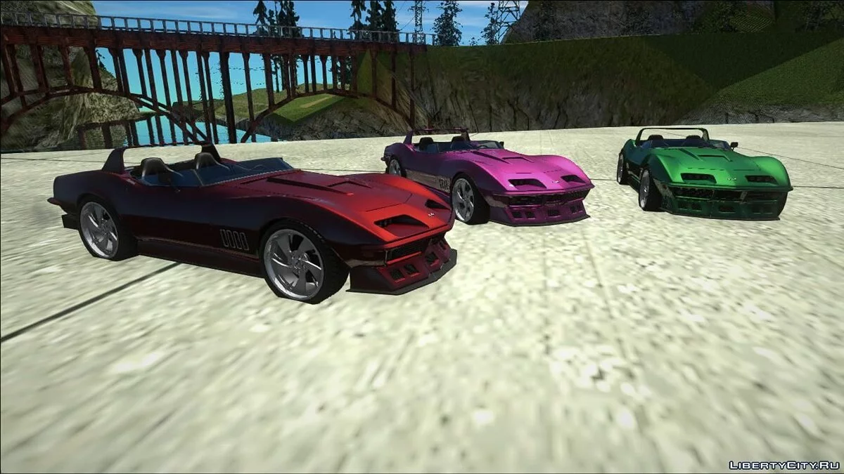 Chevrolet Corevette C3 Roadster Concept Custom / GTA San Andreas