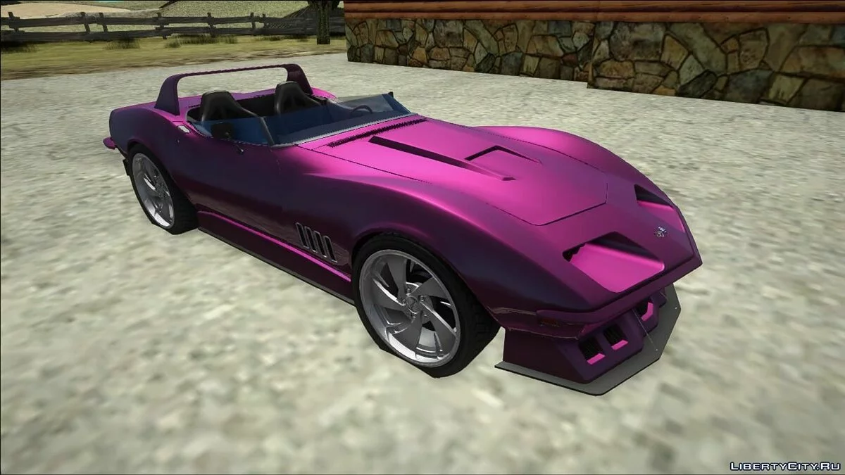 Chevrolet Corevette C3 Roadster Concept Custom / GTA San Andreas