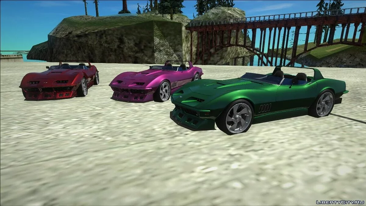 Chevrolet Corevette C3 Roadster Concept Custom / GTA San Andreas