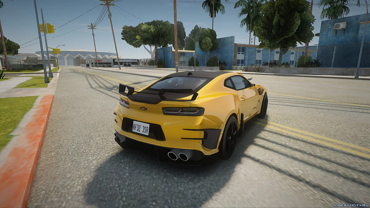 Chevrolet Camaro SS 2016 Bumblebee TF 5 / GTA San Andreas