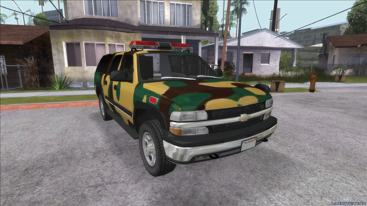 Chevrolet Suburban Сamouflage / GTA San Andreas