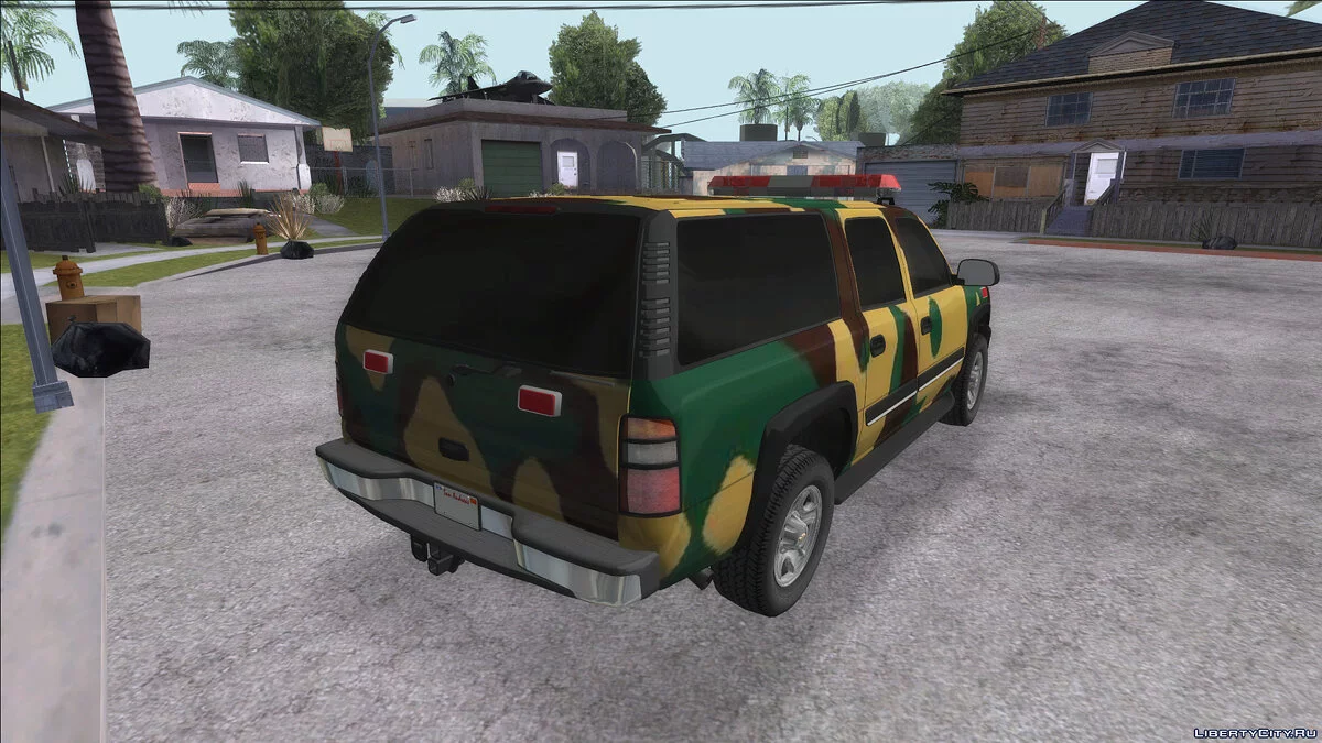 Chevrolet Suburban Сamouflage / GTA San Andreas