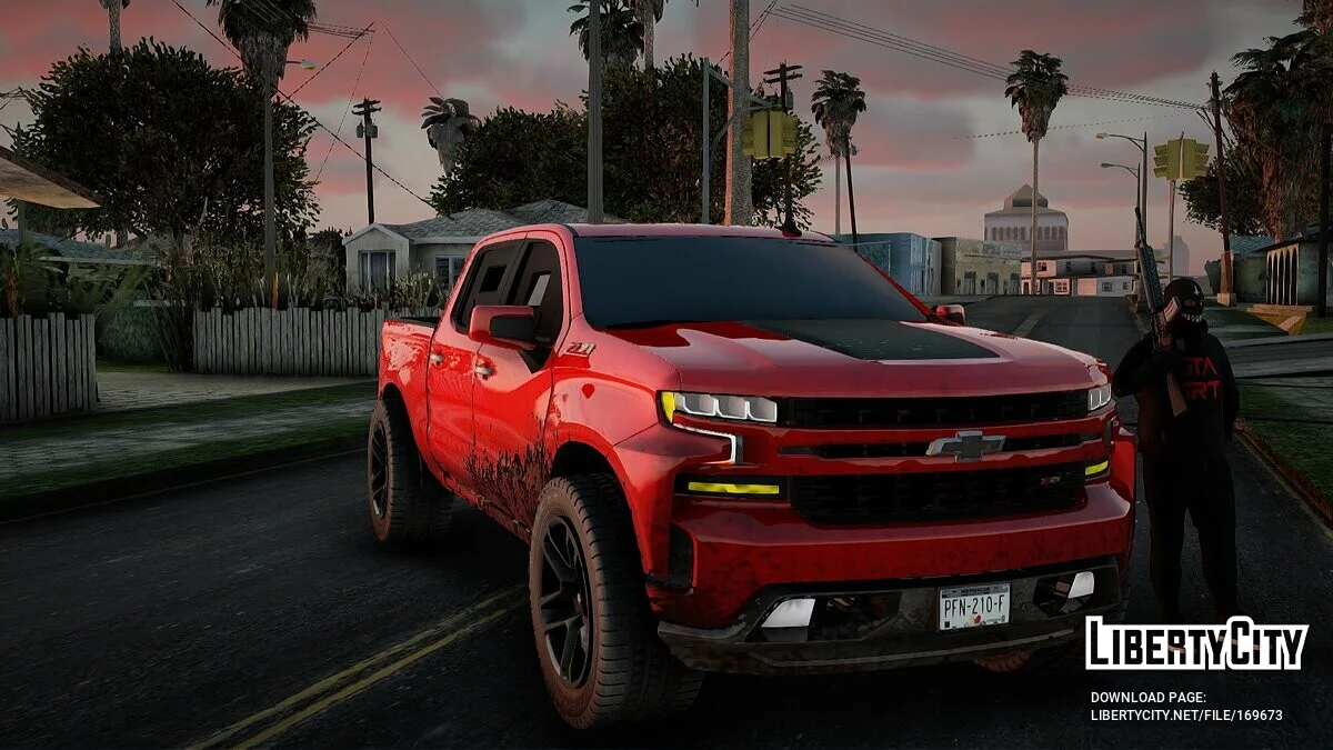 Chevrolet Silvaredo Silver Armored 2019 / GTA San Andreas