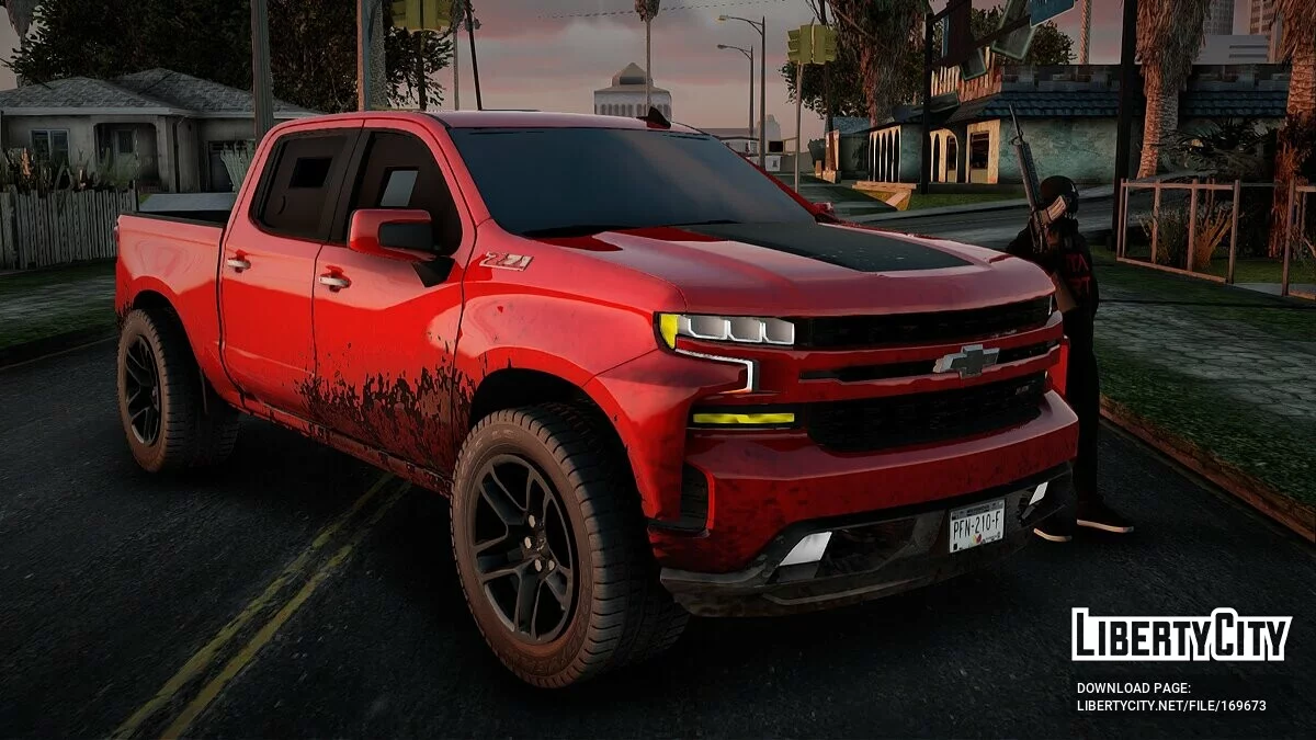 Chevrolet Silvaredo Silver Armored 2019 / GTA San Andreas