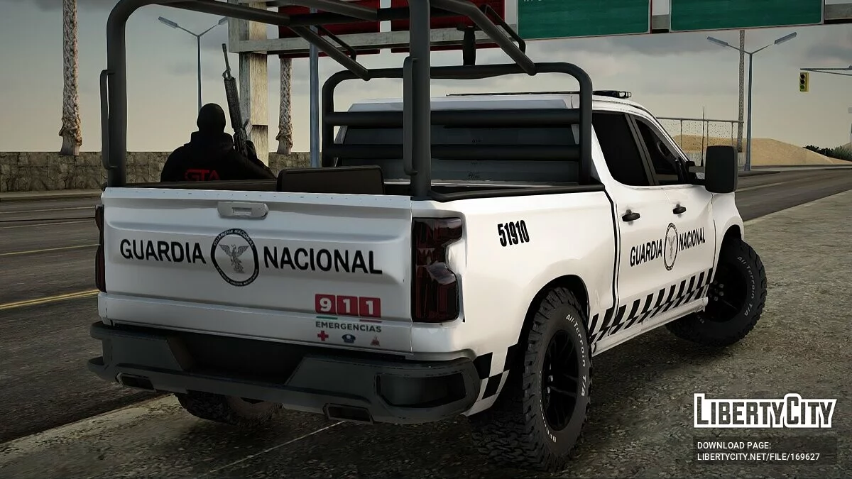Chevrolet Silverado 2019 Guardia Nacional / GTA San Andreas