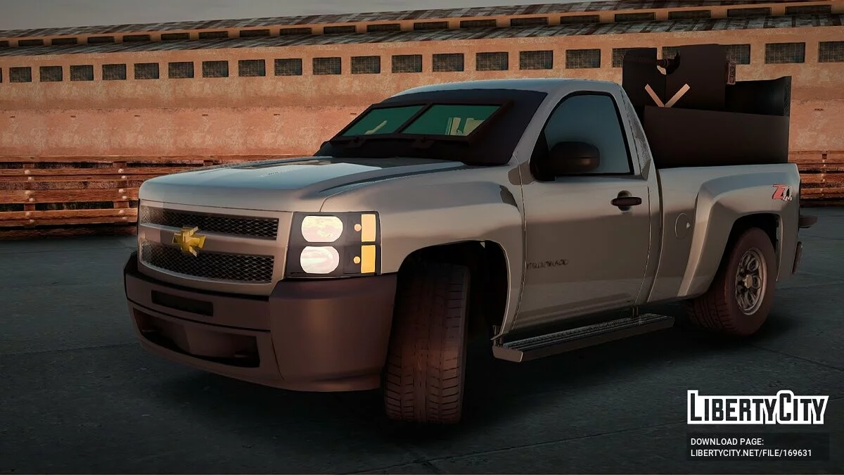 Chevrolet Silverado Silver Monster / GTA San Andreas