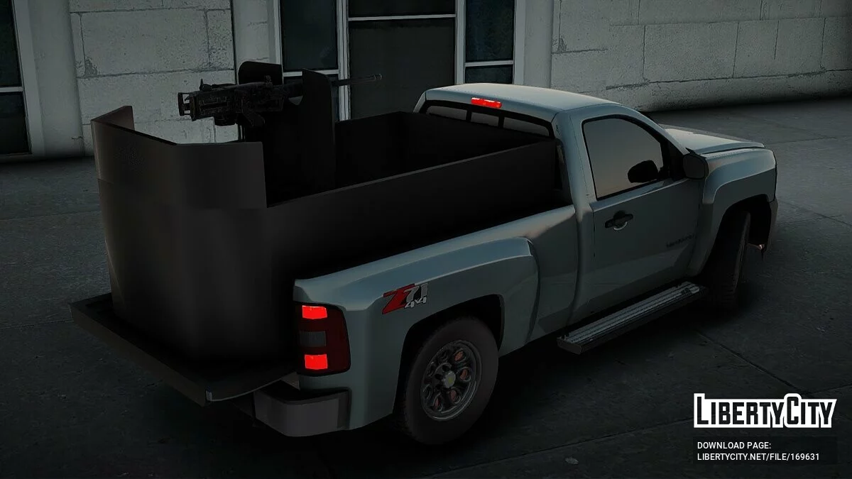 Chevrolet Silverado Silver Monster / GTA San Andreas